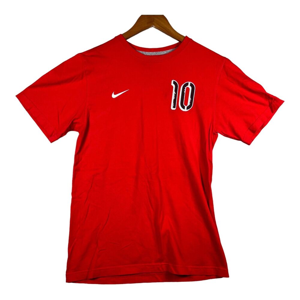 Nike Manchester United 2010/11 Rooney 10 Home Red Soccer Futbol Shirt Size S